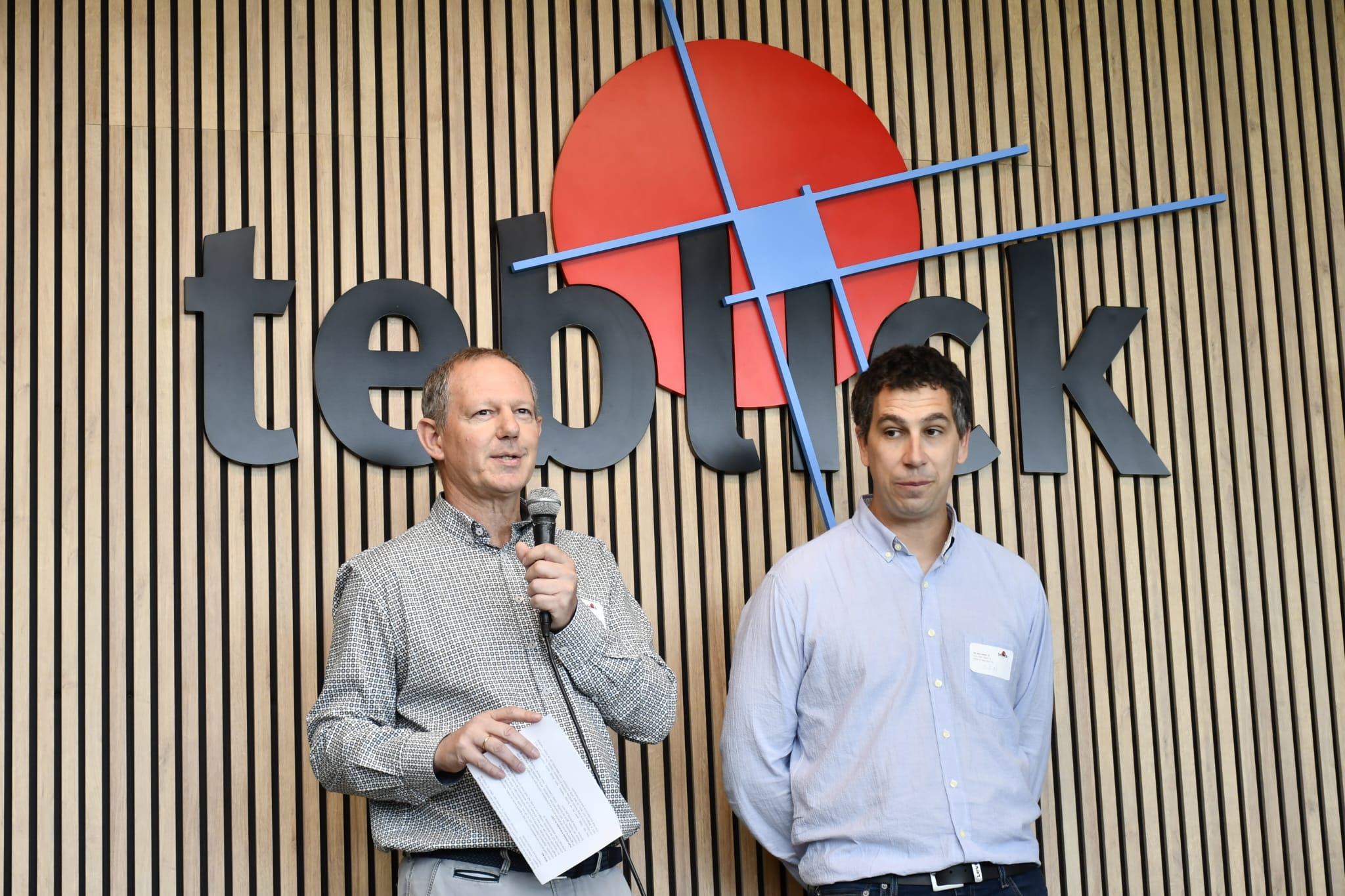 Speech Teblick opening new building in El Far